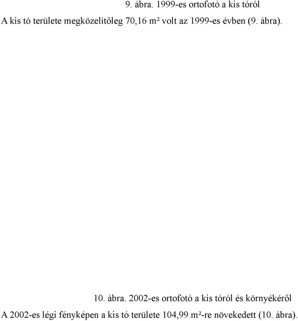 70,16 m² volt az 1999-es évben (9. ábra)