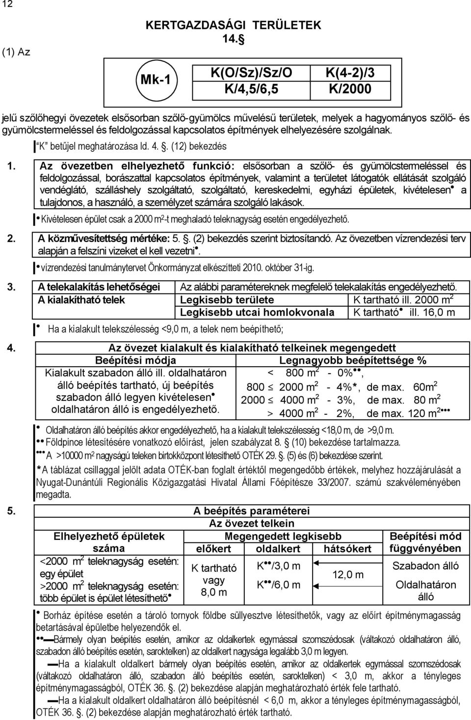 építmények elhelyezésére szolgálnak. K 卷 m gh d. 4. 卷. 卷 2卷 d卷 1.