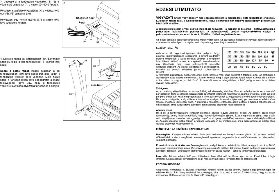 Különösen fontos ez a 35 évnél idsebbeknél, illetve a korábban már meglév egészségügyi problémával küszködk esetében. A pulzusérzékel nem orvosi eszköz.