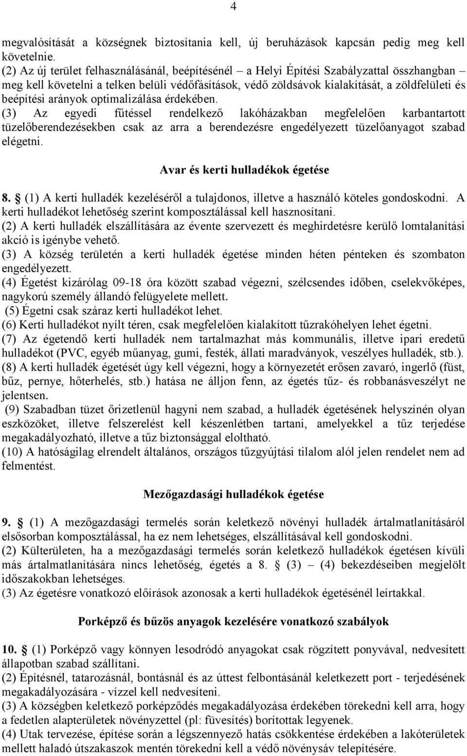 arányok optimalizálása érdekében.