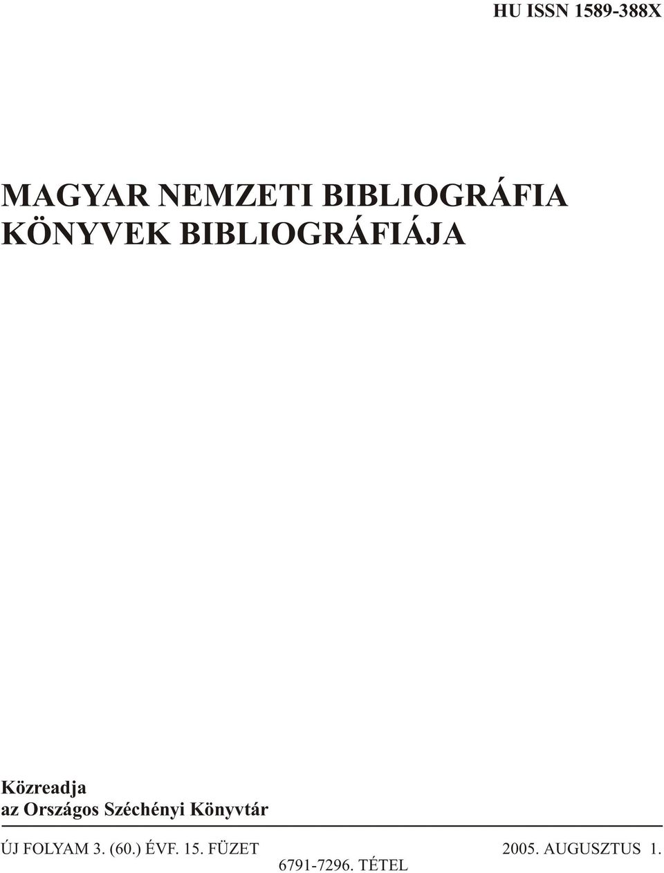 Közreadja az Országos Széchényi Könyvtár ÚJ