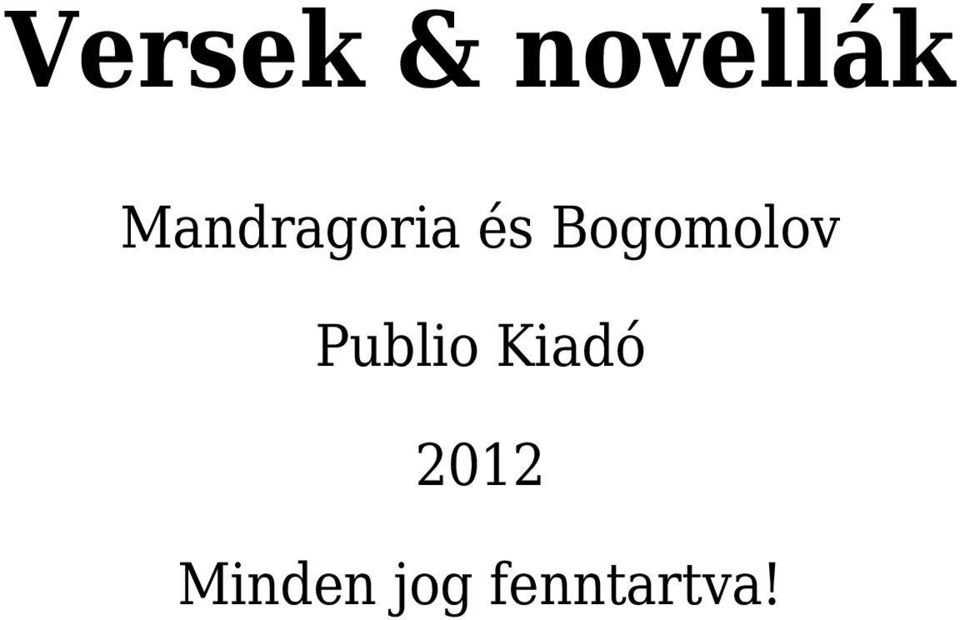 Bogomolov Publio