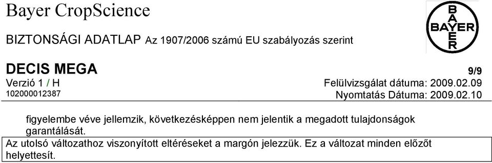 garantálását.