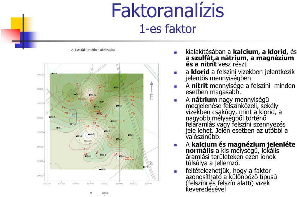 A nátrium nagy mennyiségű megjelenése felszínközeli, sekély vizekben csakúgy, mint a klorid, a nagyobb mélységből történő feláramlás vagy felszíni szennyezés jele lehet.