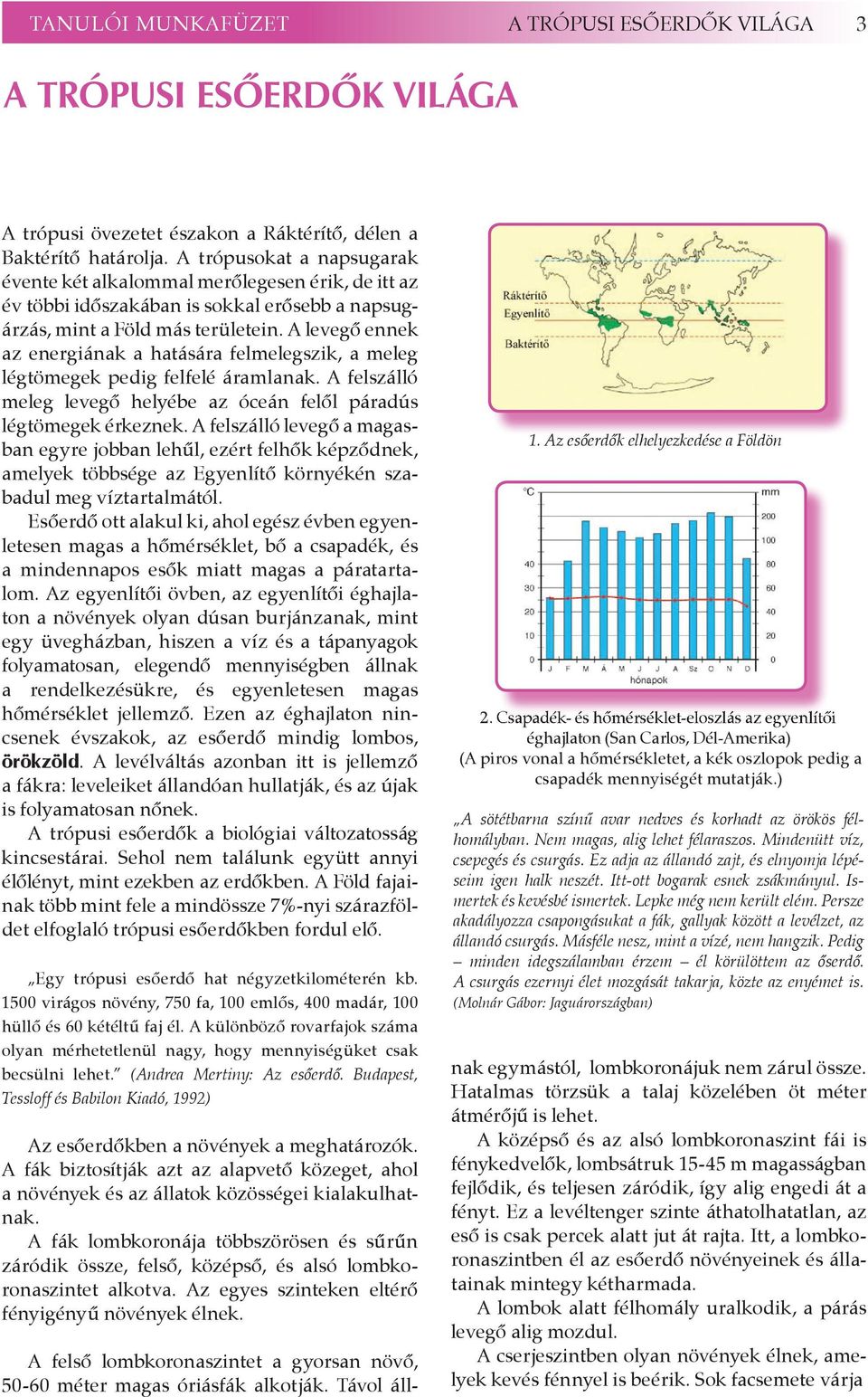 A levegő ennek az energiának a hatására felmelegszik, a meleg légtömegek pedig felfelé áramlanak. A felszálló meleg levegő helyébe az óceán felől páradús légtömegek érkeznek.