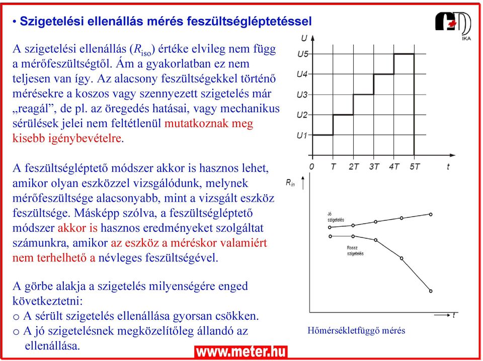 az öregedés hatásai, vagy mechanikus sérülések jelei nem feltétlenül mutatkoznak meg kisebb igénybevételre.