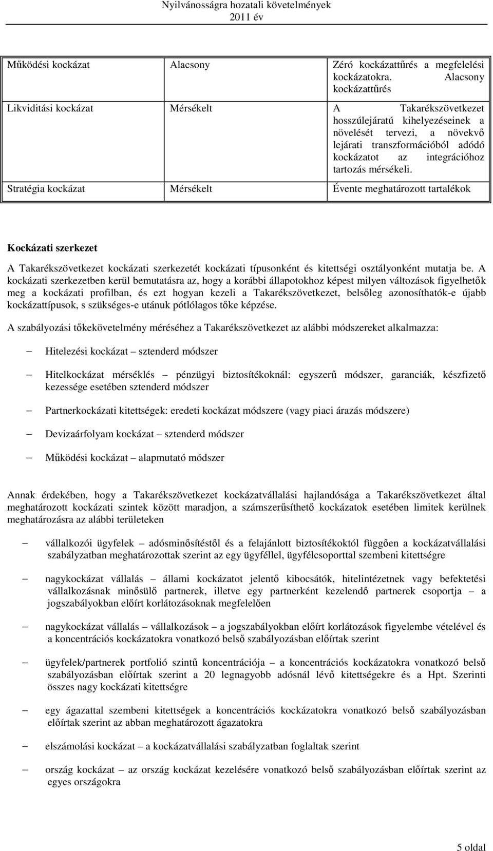 tartozás mérsékeli.