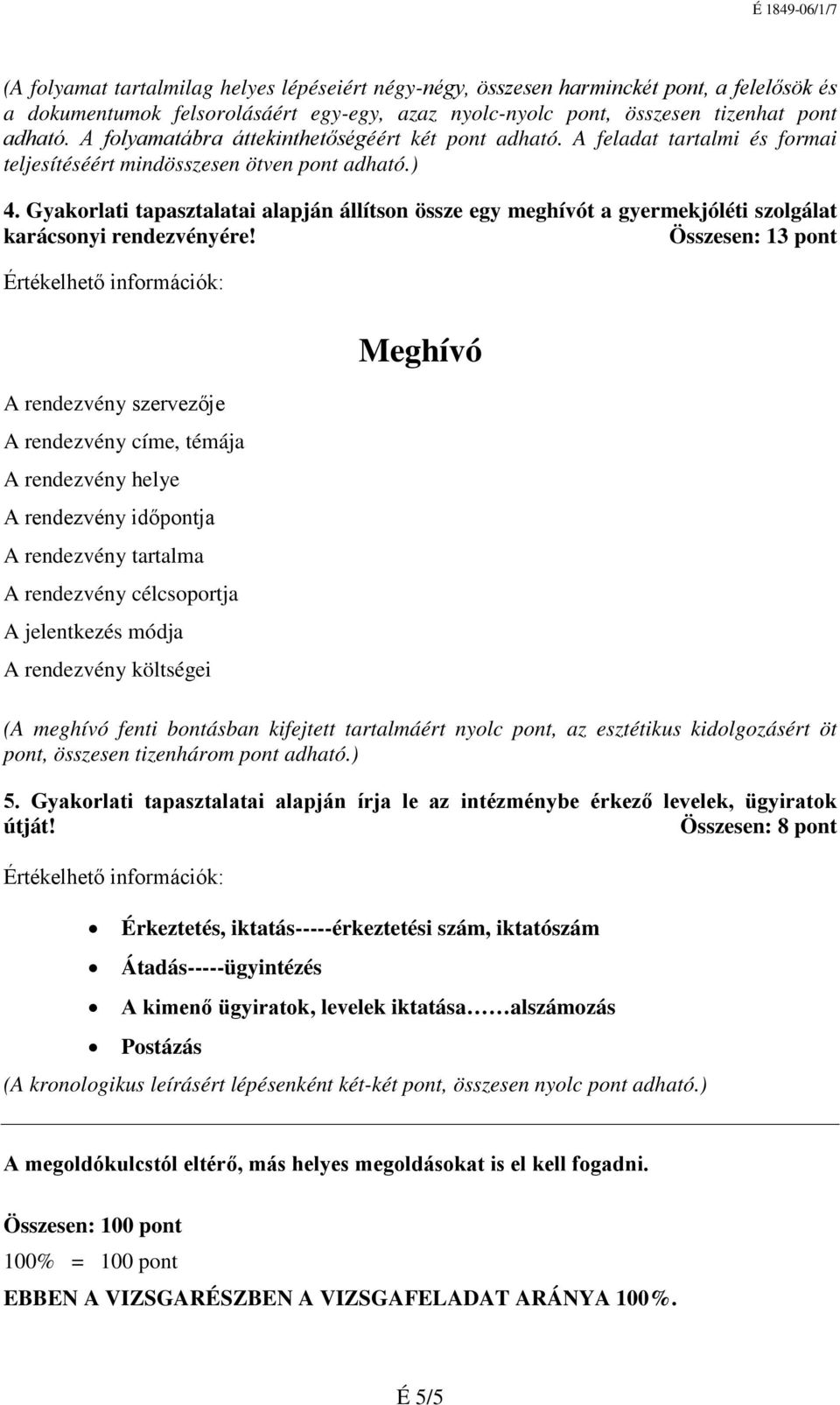 Gyakorlati tapasztalatai alapján állítson össze egy meghívót a gyermekjóléti szolgálat karácsonyi rendezvényére!