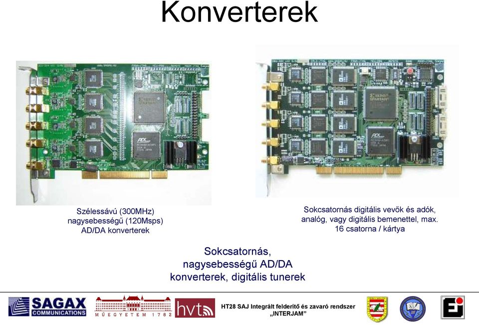 analóg, vagy digitális bemenettel, max.