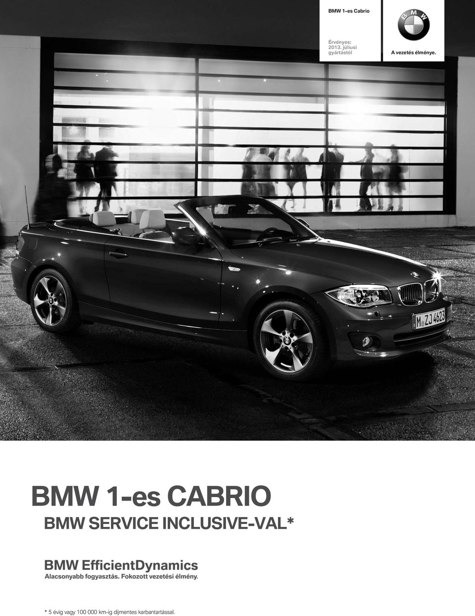 BMW 1-es CaBRIo BMW SERVICE