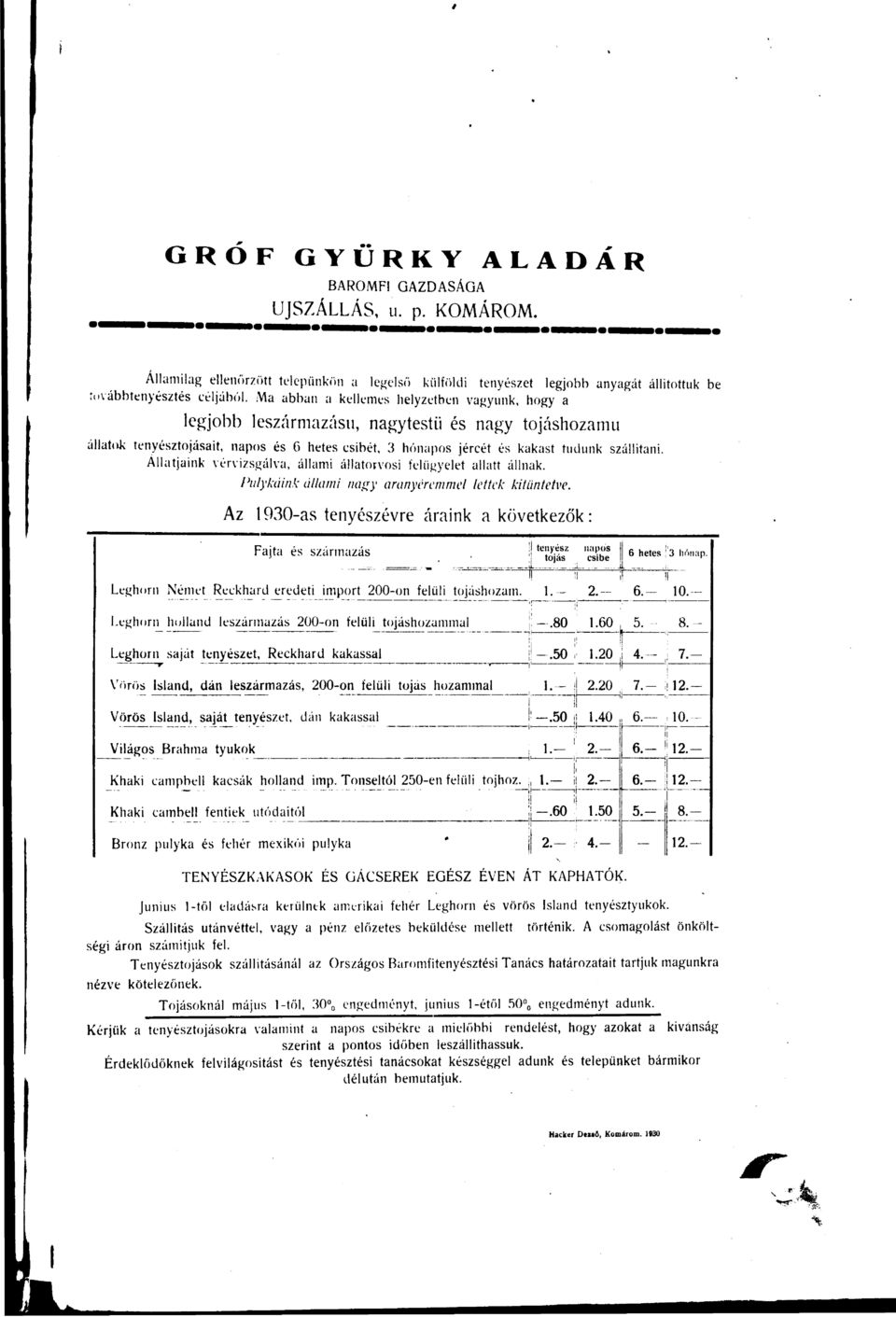 3 hónpos jércét kkst tudunk szállítn, ltjnk vérvzsgálv, állm álltorvos felügyelet lltt állnk. Pulykánk állm ngy rnyeremmel lettek ktüntetve.