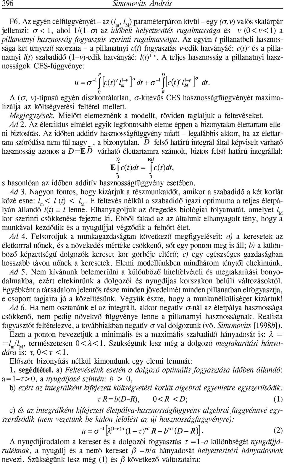 fogyasztás szerinti rugalmassága.