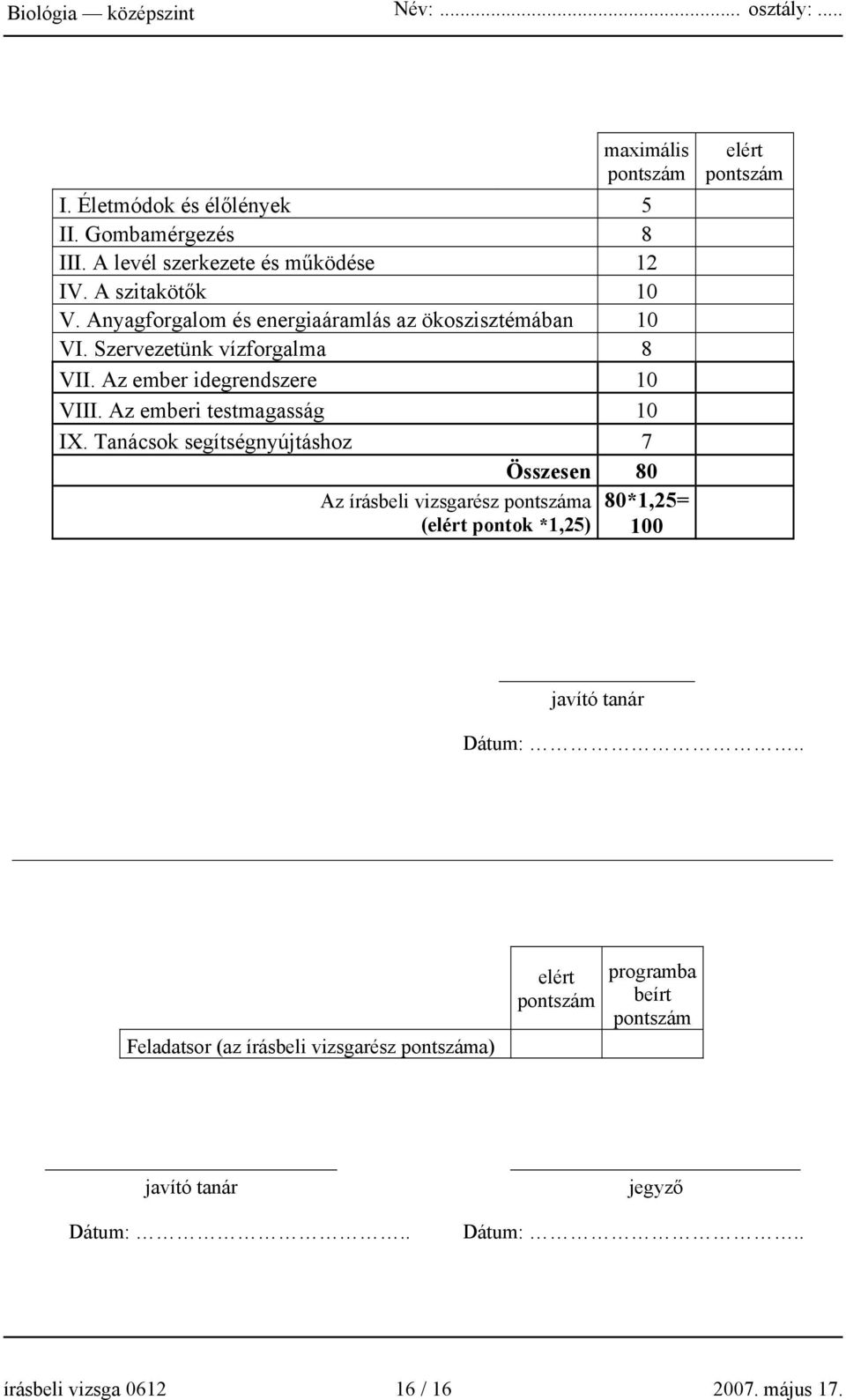 Az emberi testmagasság 10 IX.