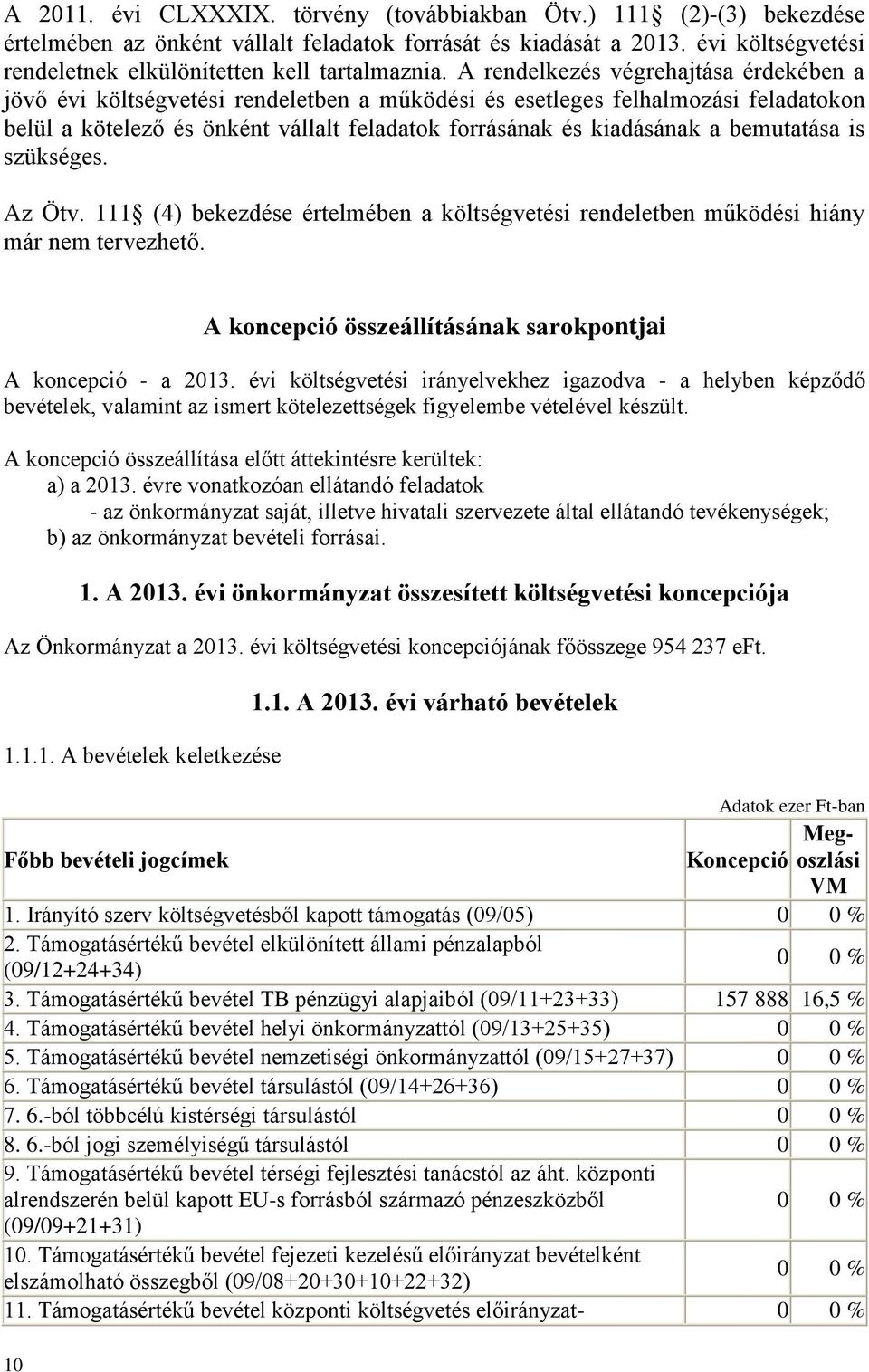 A rendelkezés végrehajtása érdekében a jövő évi költségvetési rendeletben a működési és esetleges felhalmozási feladatokon belül a kötelező és önként vállalt feladatok forrásának és kiadásának a