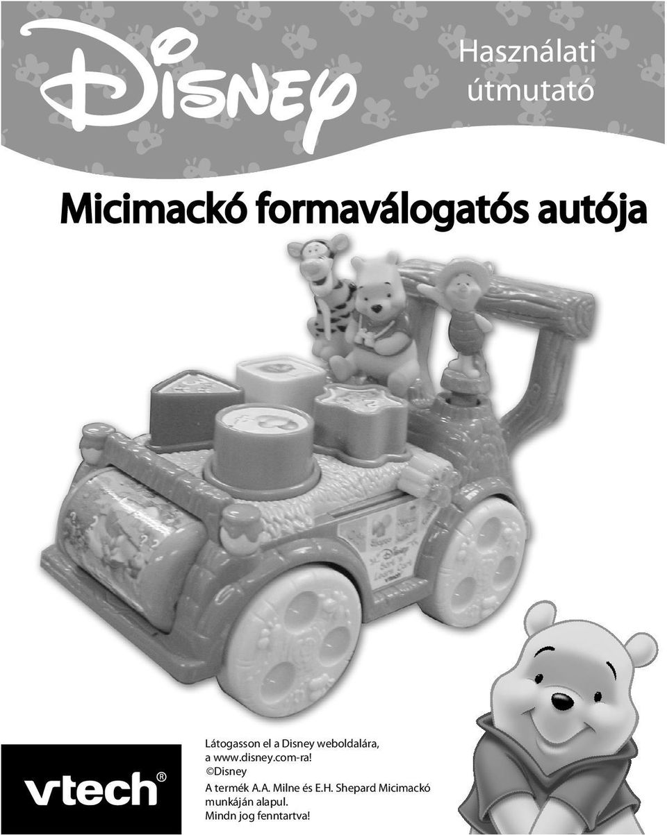 disney.com-ra! Disney A termék A.A. Milne és E.H.