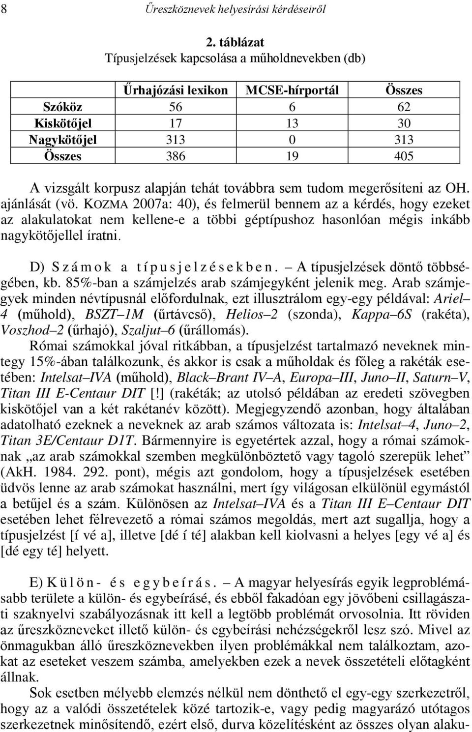 tehát továbbra sem tudom megerősíteni az OH. ajánlását (vö.