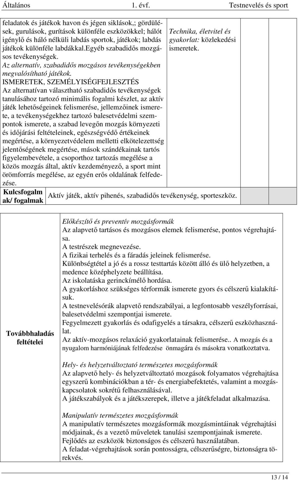 különféle labdákkal.egyéb szabadidős mozgásos tevékenységek. Az alternatív, szabadidős mozgásos tevékenységekben megvalósítható játékok.