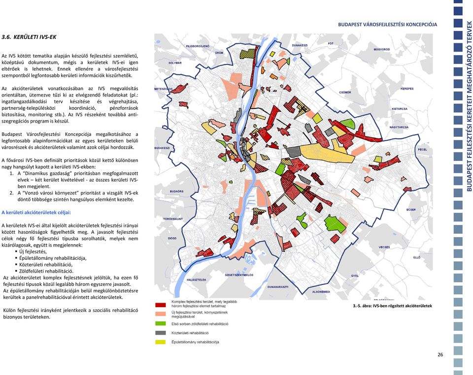 : ingatlangazdálkodási terv készítése és végrehajtása, partnerség településközi koordináció, pénzforrások biztosítása, monitoring stb.). Az IVS részeként továbbá antiszegregációs program is készül.