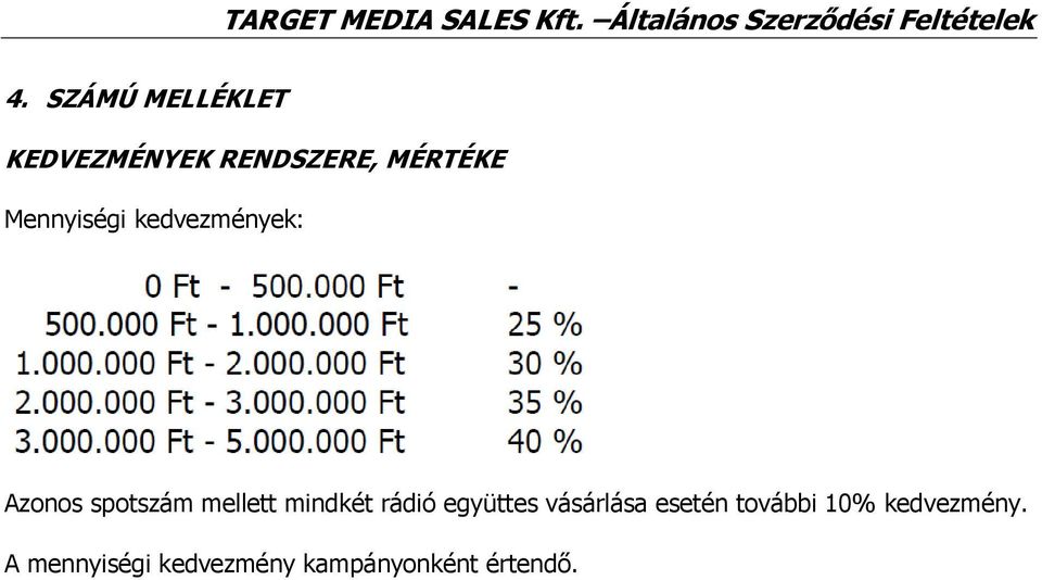 mindkét rádió együttes vásárlása esetén további 10%