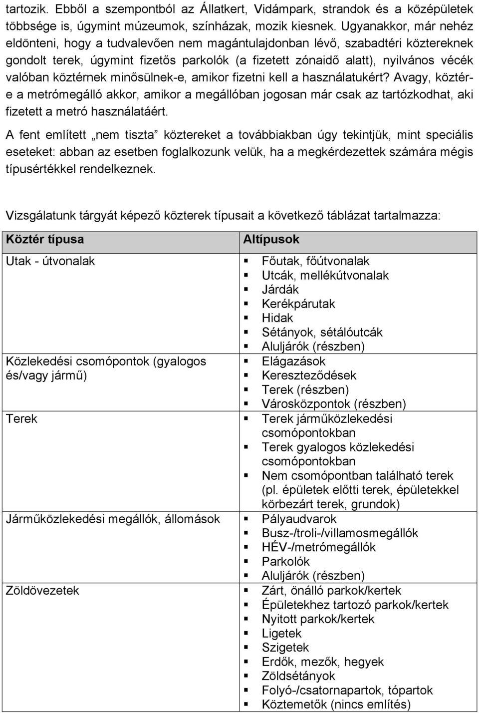 köztérnek minősülnek-e, amikor fizetni kell a használatukért? Avagy, köztére a metrómegálló akkor, amikor a megállóban jogosan már csak az tartózkodhat, aki fizetett a metró használatáért.