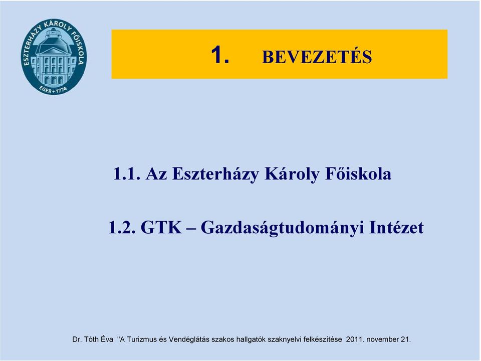 BESZÉLÜNK? 1.
