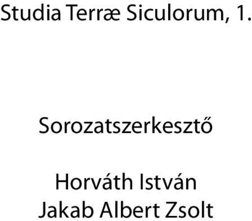 Sorozatszerkesztő