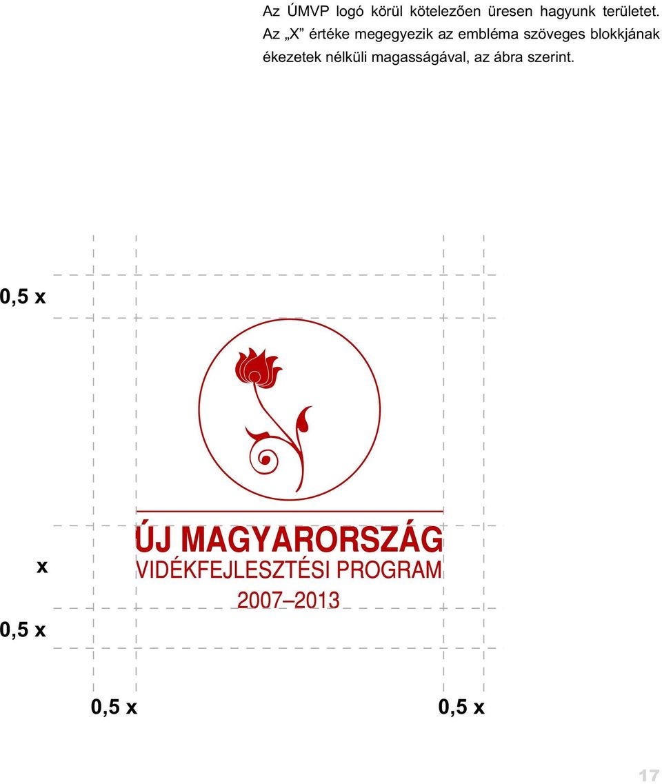 Az X értéke megegyezik az embléma szöveges