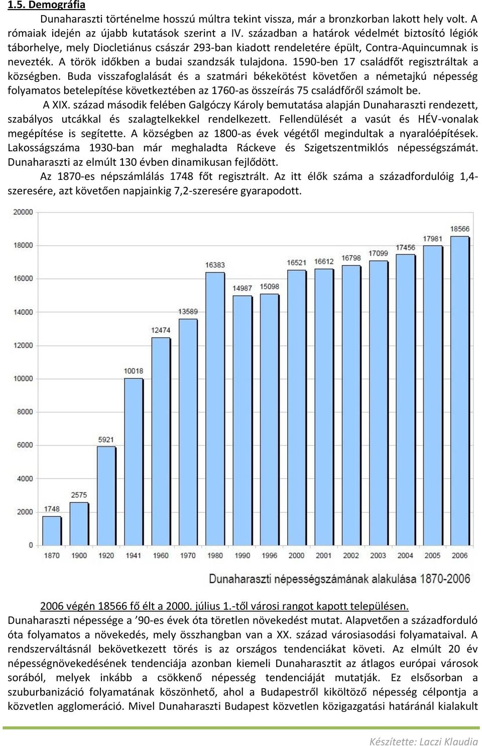 1590-ben 17 családfőt regisztráltak a községben.