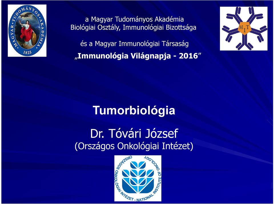 Társaság Immunológia Világnapja - 2016
