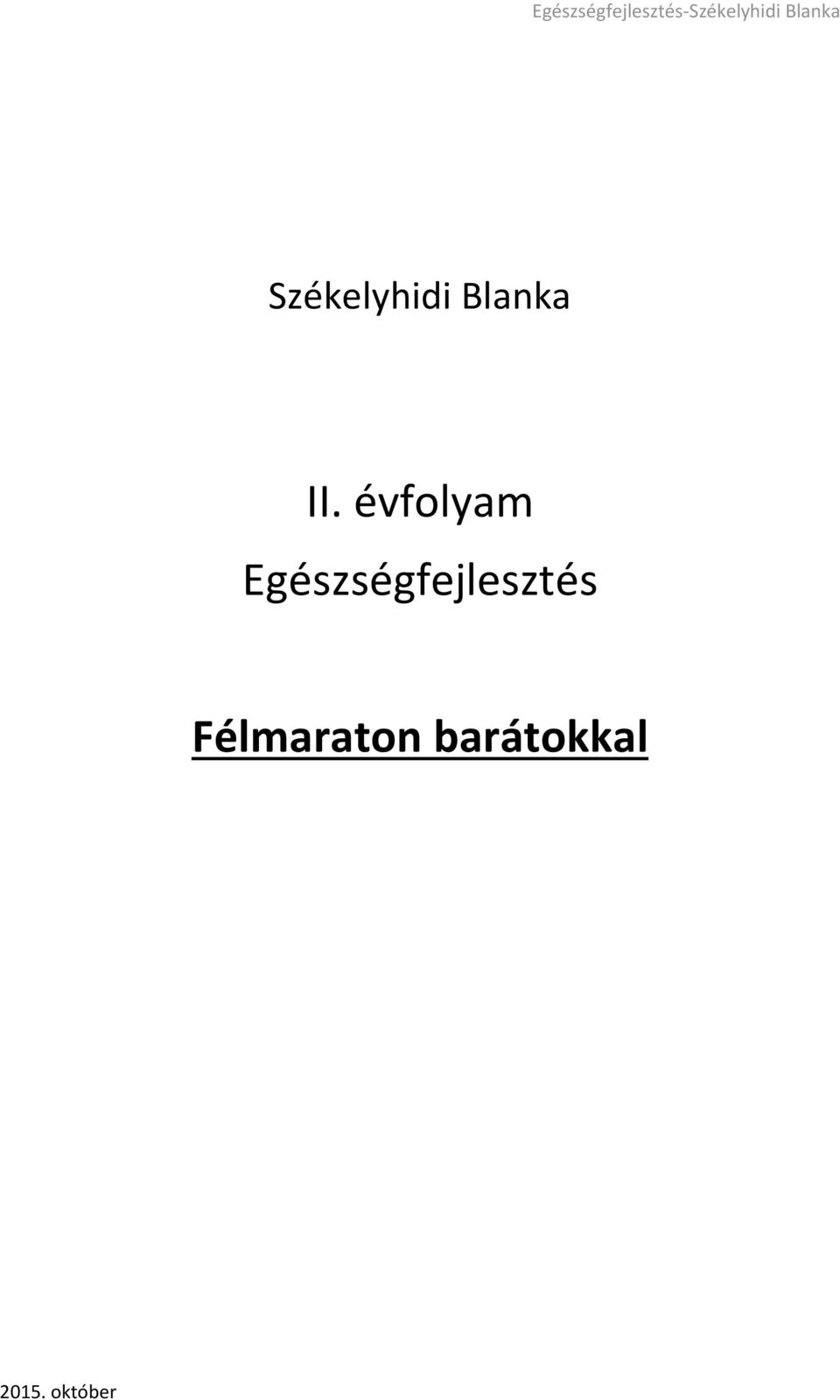 évfolyam