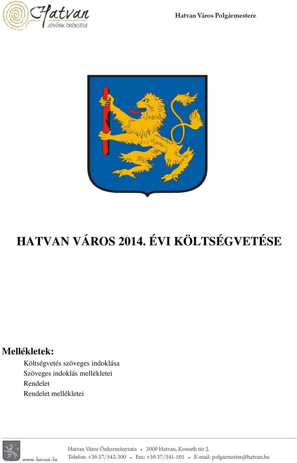 Költségvetés szöveges indoklása