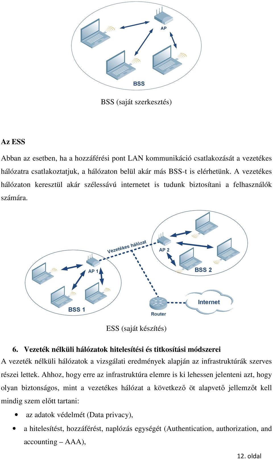 Vezeték nélküli hálózatok hitelesítési és titkosítási módszerei A vezeték nélküli hálózatok a vizsgálati eredmények alapján az infrastruktúrák szerves részei lettek.