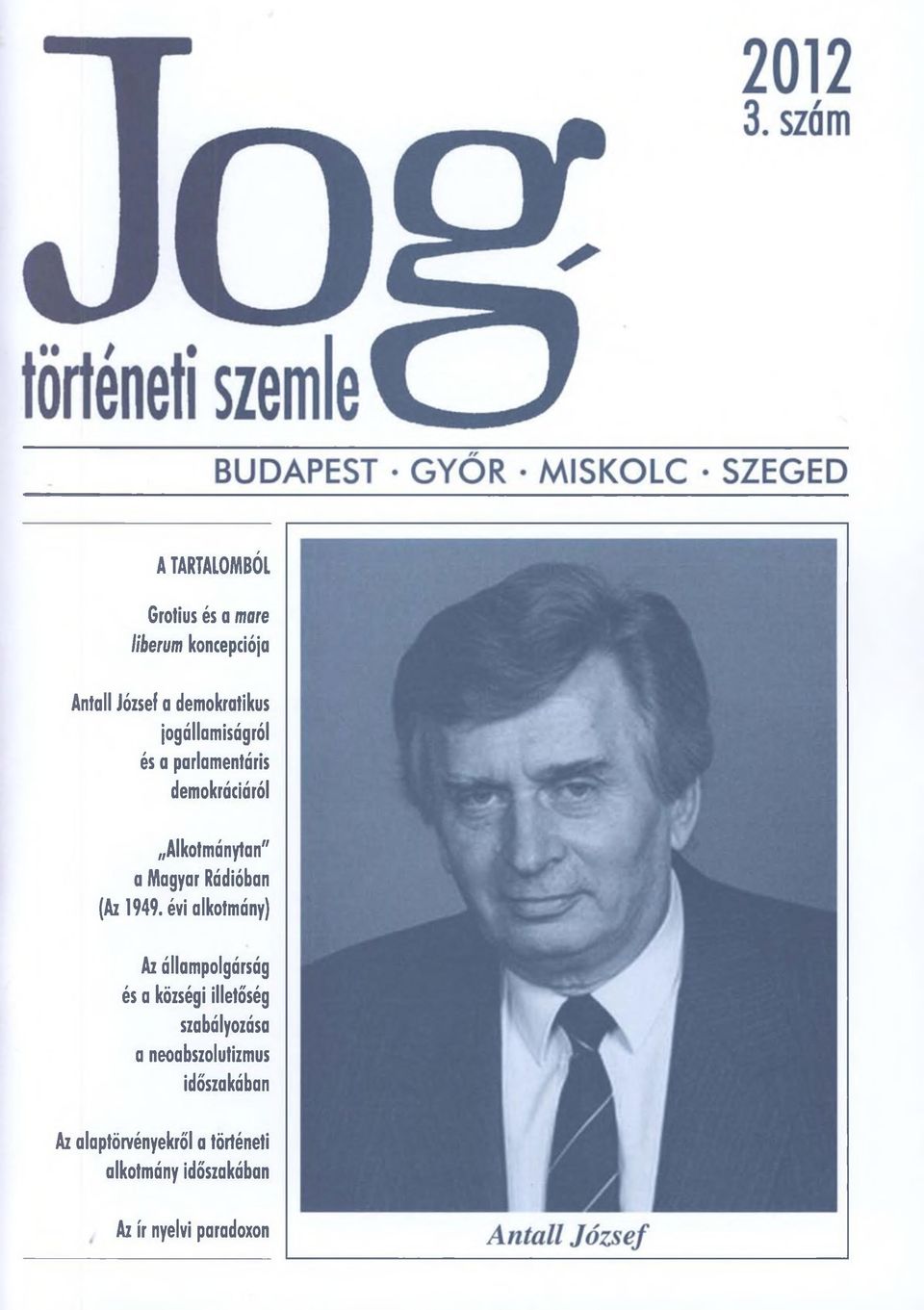 1949. évi alkotmány) Az állam polgárság és a községi illetőség szabályozása a