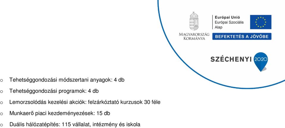 akciók: felzárkóztató kurzusk 30 féle Munkaerő piaci