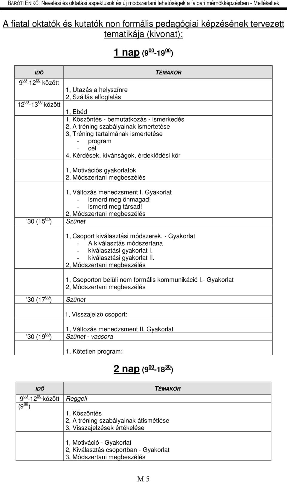 1, Motivációs gyakorlatok 2, Módszertani megbeszélés 1, Változás menedzsment I. Gyakorlat - ismerd meg önmagad! - ismerd meg társad!