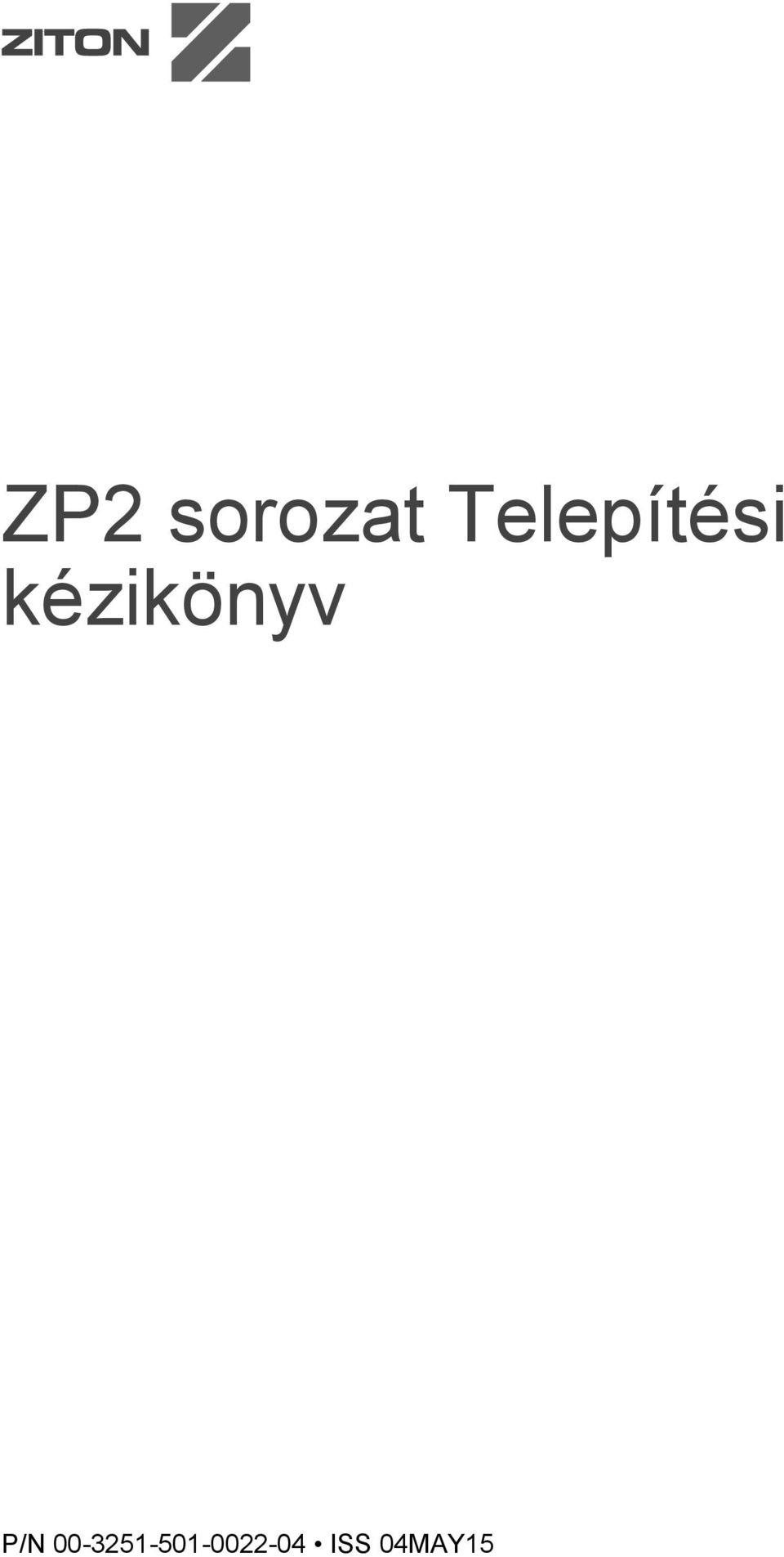 kézikönyv P/N