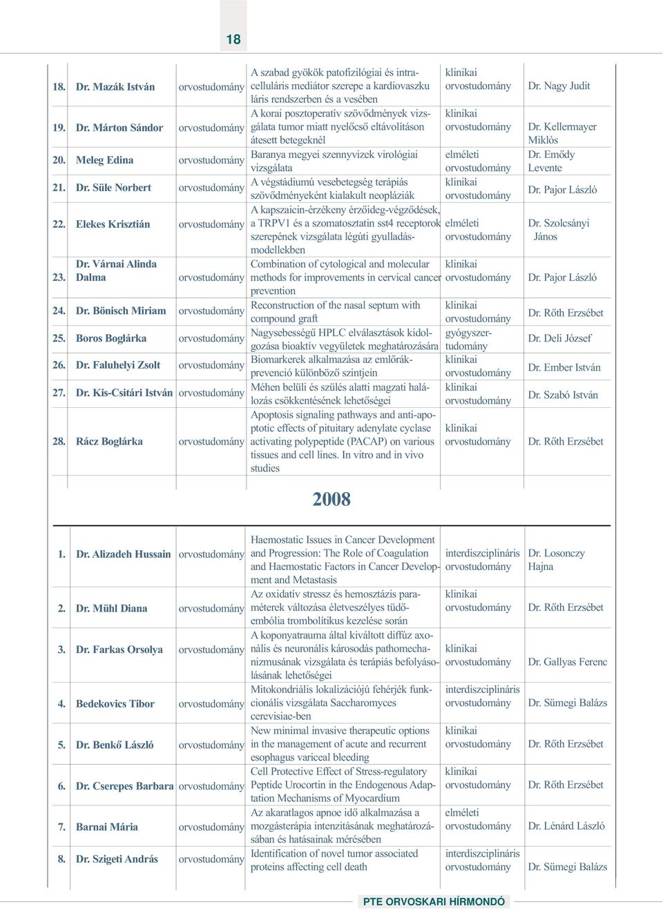 Kellermayer átesett betegeknél Miklós 20. Meleg Edina orvostudomány Baranya megyei szennyvizek virológiai elméleti Dr.
