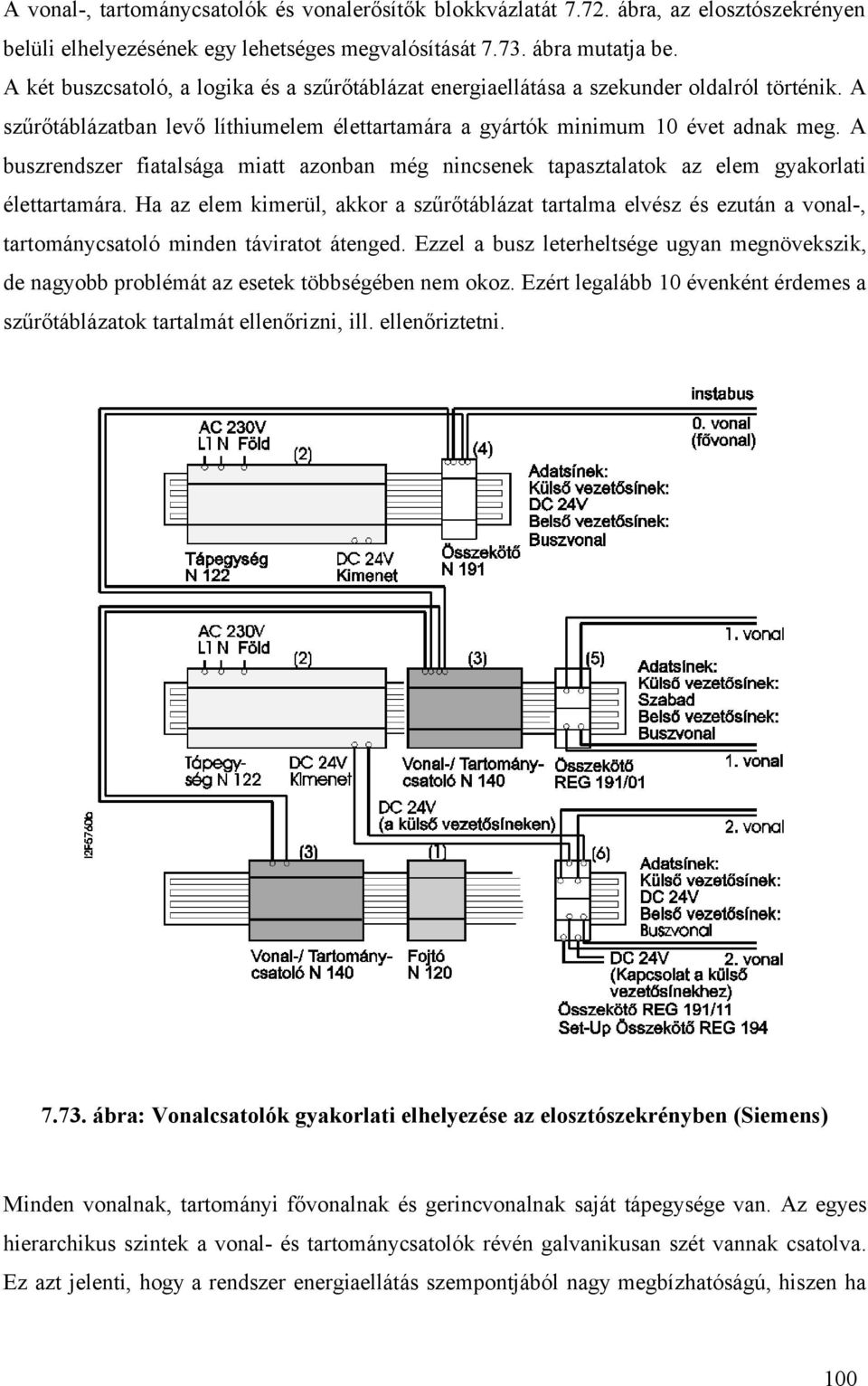 buszrendszer fiatalsága miatt azonban még nincsenek tapasztalatok az elem gyakorlati élettartamára.