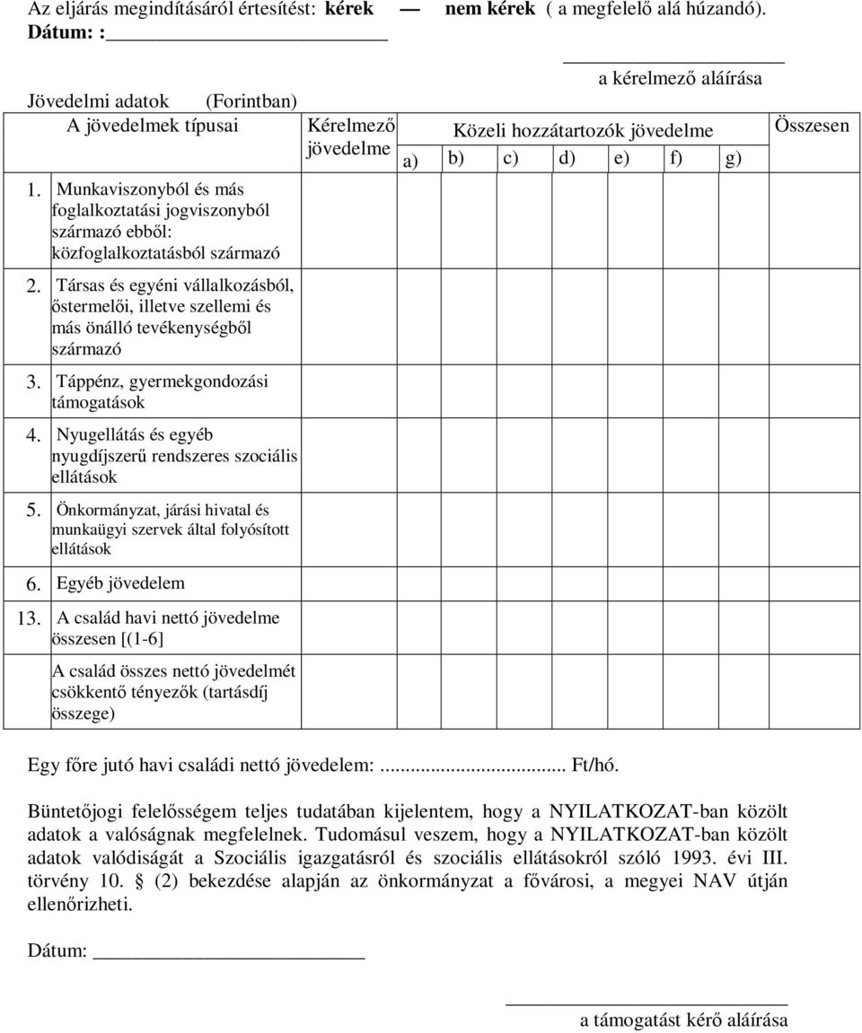 Munkaviszonyból és más foglalkoztatási jogviszonyból származó ebből: közfoglalkoztatásból származó 2.