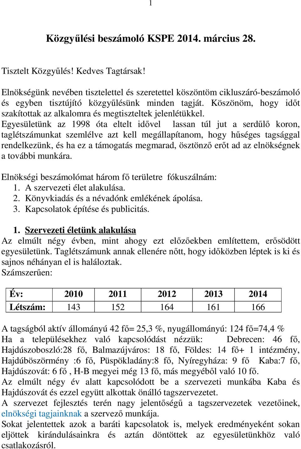 Köszönöm, hogy időt szakítottak az alkalomra és megtiszteltek jelenlétükkel.