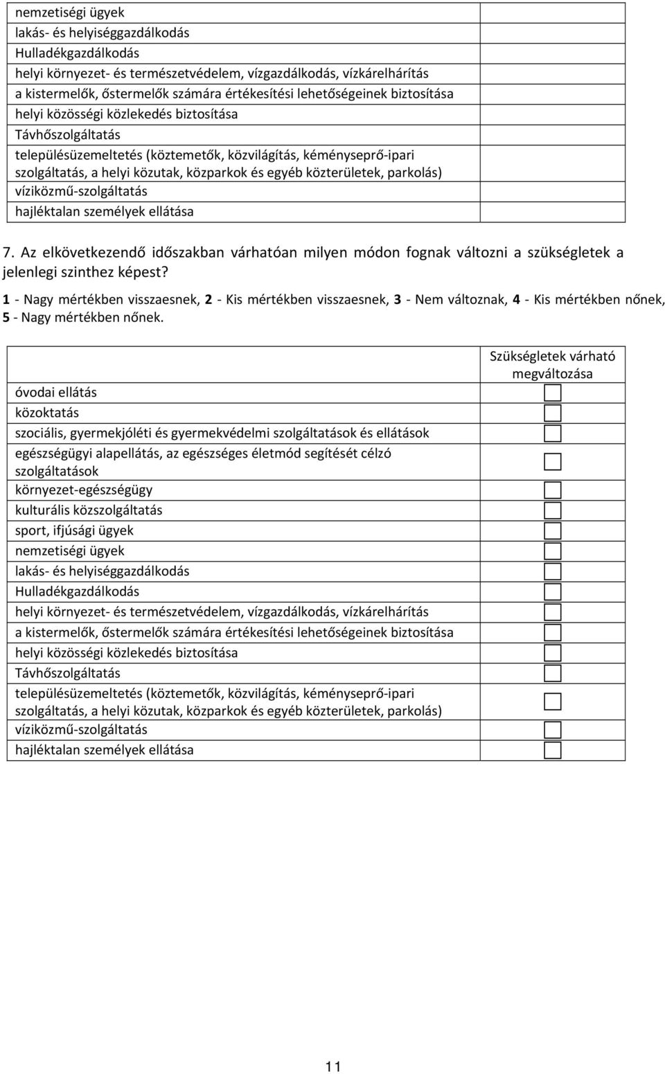 1 Nagy mértékben visszaesnek, 2 Kis mértékben visszaesnek, 3 Nem