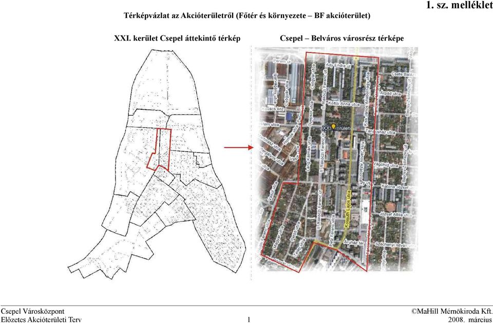 (Főtér és környezete BF akcióterület) XXI.