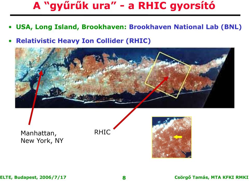 National Lab (BNL) Relativistic Heavy