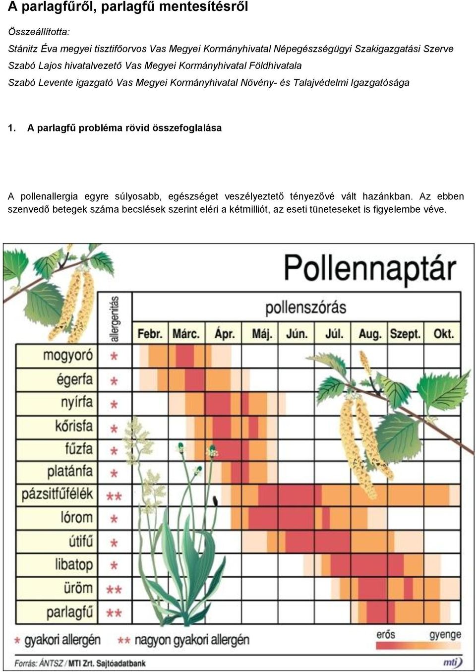 Növény- és Talajvédelmi Igazgatósága 1.