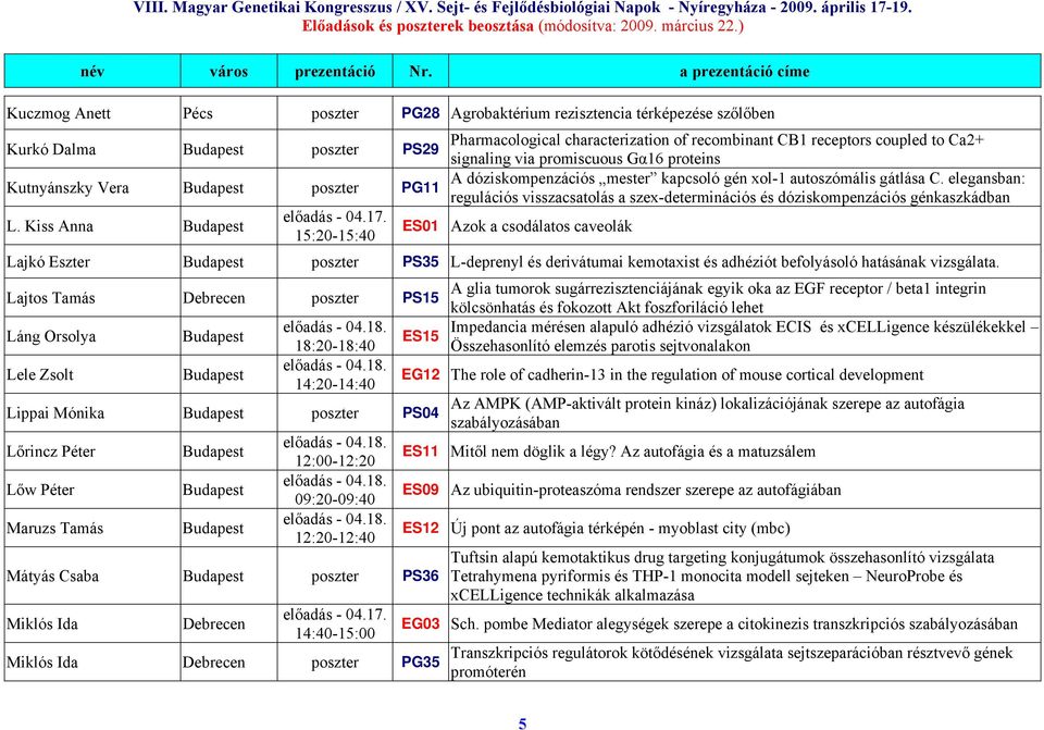 elegansban: PG11 regulációs visszacsatolás a szex-determinációs és dóziskompenzációs génkaszkádban L.