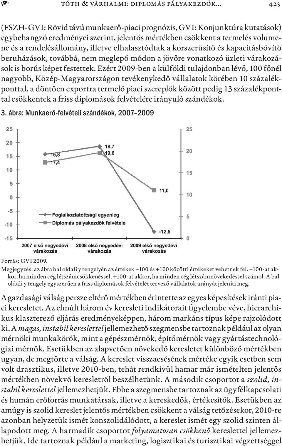 elhalasztódtak a korszerűsítő és kapacitásbővítő beruházások, továbbá, nem meglepő módon a jövőre vonatkozó üzleti várakozások is borús képet festettek.