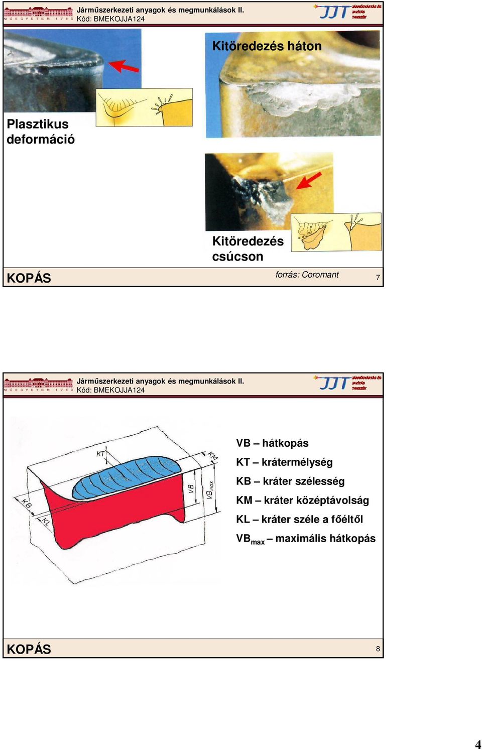 krátermélység KB kráter szélesség KM kráter