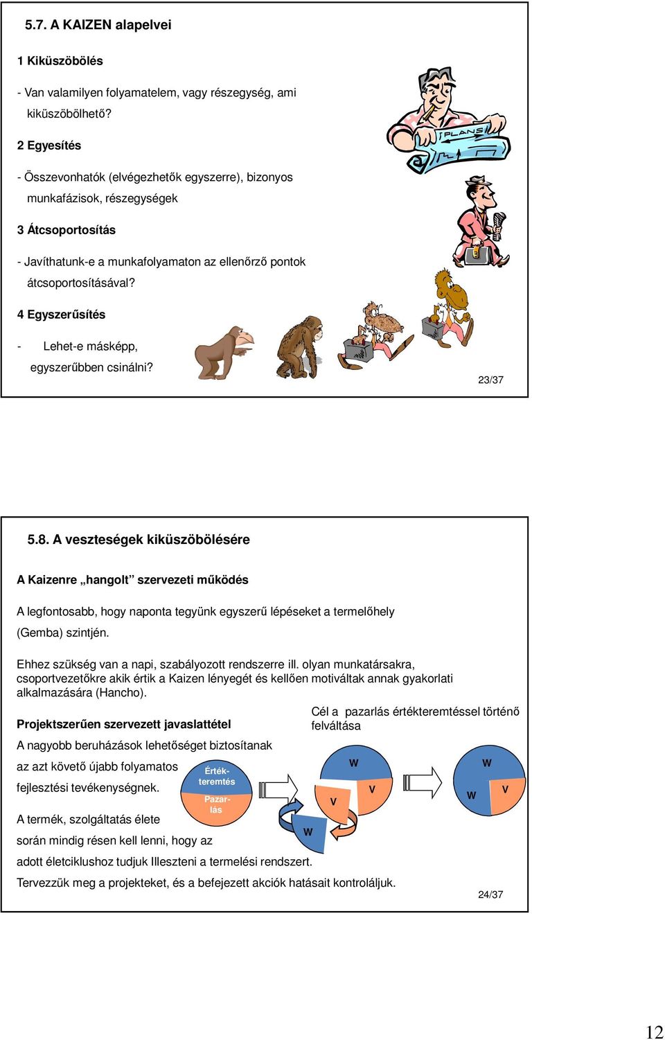 4 Egyszerűsítés - Lehet-e másképp, egyszerűbben csinálni? 23/37 5.8.