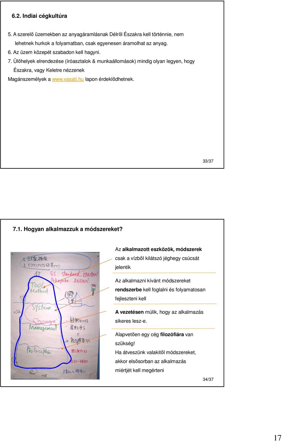 hu lapon érdeklődhetnek. 33/37 7.1. Hogyan alkalmazzuk a módszereket?