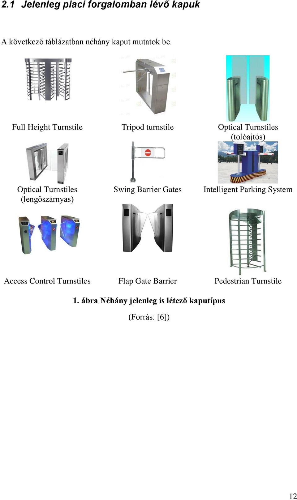 (lengőszárnyas) Swing Barrier Gates Intelligent Parking System Access Control Turnstiles